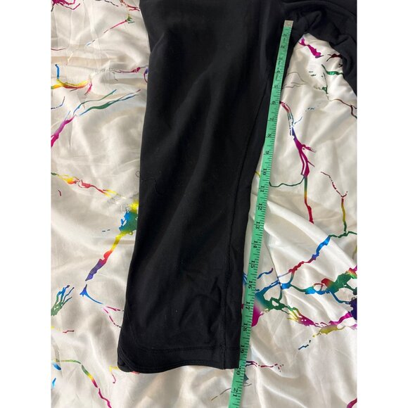 Women's Lululemon True Self Crop Black Size 12 - Picture 5 of 5